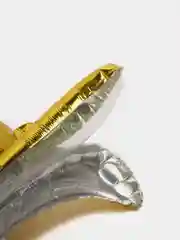 Воздушный шар "Цифра" на подставке, хром золото, (32"/81 см)