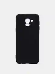 Чехол для Samsung J6 черный силиконовый