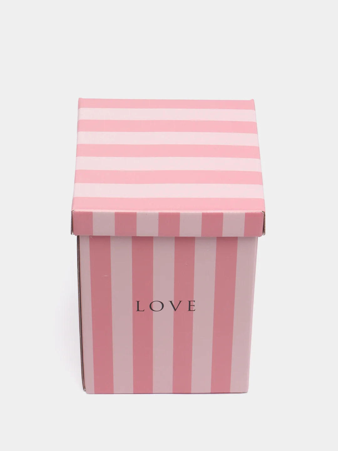 Коробка в полоску "LOVE", 17:25 см