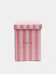 Коробка в полоску "LOVE", 17:25 см