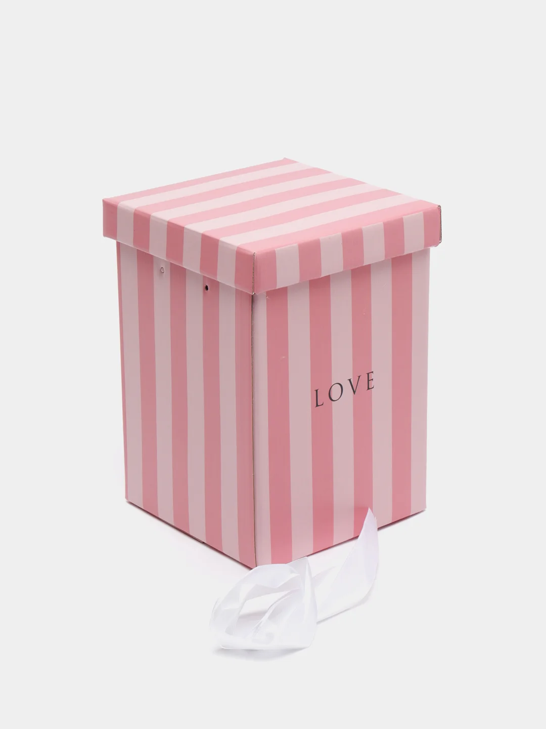 Коробка в полоску "LOVE", 17:25 см