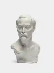 Бюст гипсовый "Дзержинский", высота 24 см