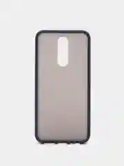 Синий чехол для Redmi 8 матовый, противоударный