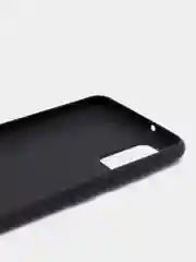 Чехол силиконовый Samsung A41, черный