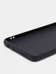 Чехол силиконовый Samsung A41, черный