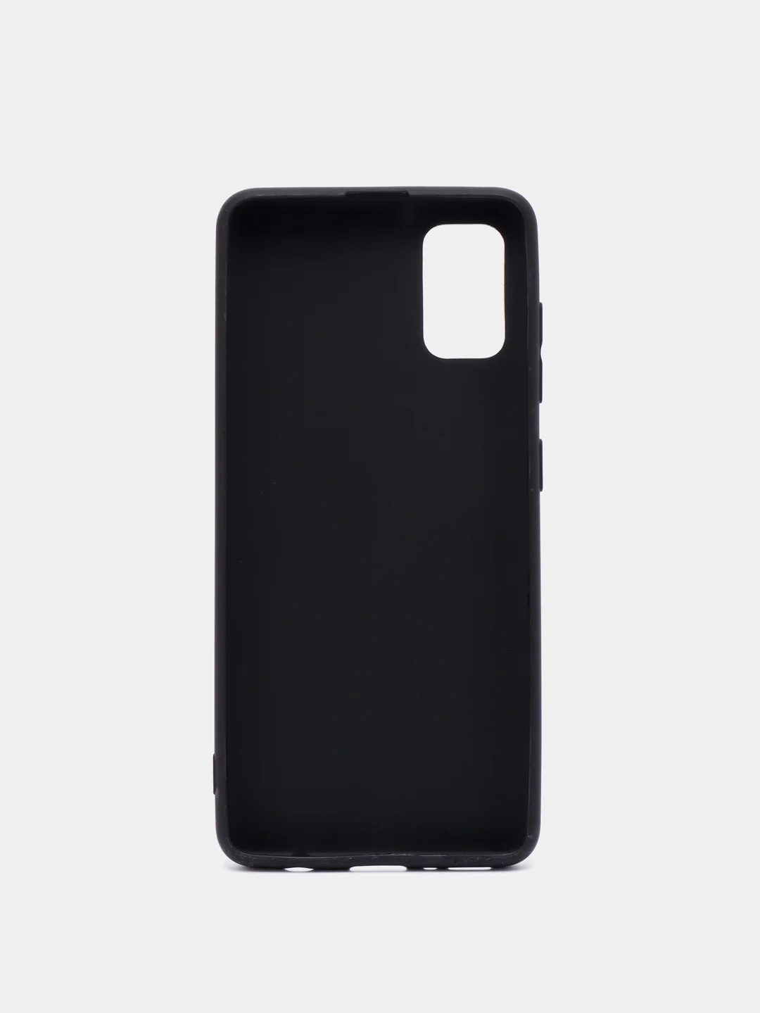 Чехол силиконовый Samsung A41, черный