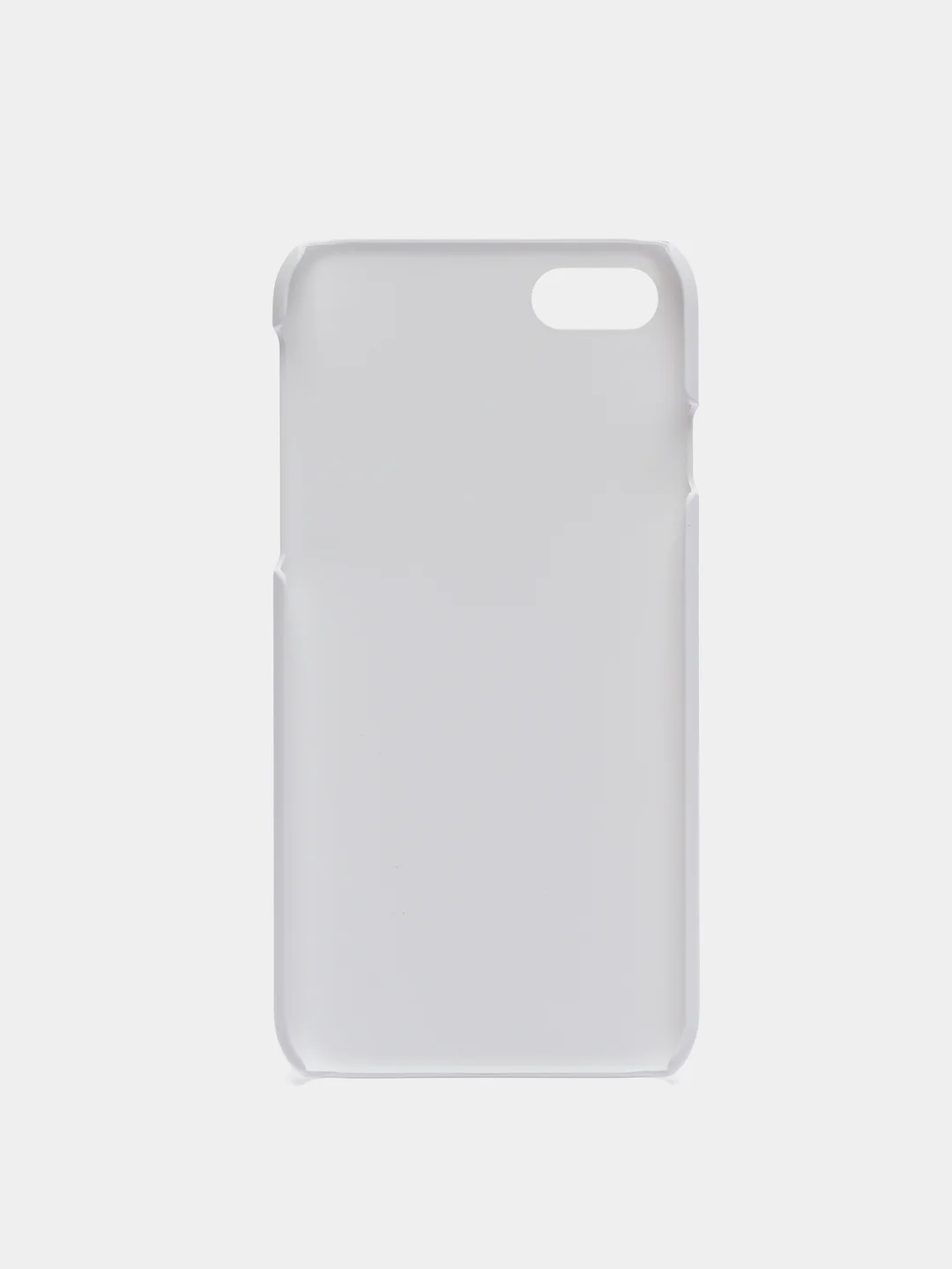 Белый чехол для iPhone 7/8, пластиковый, матовый