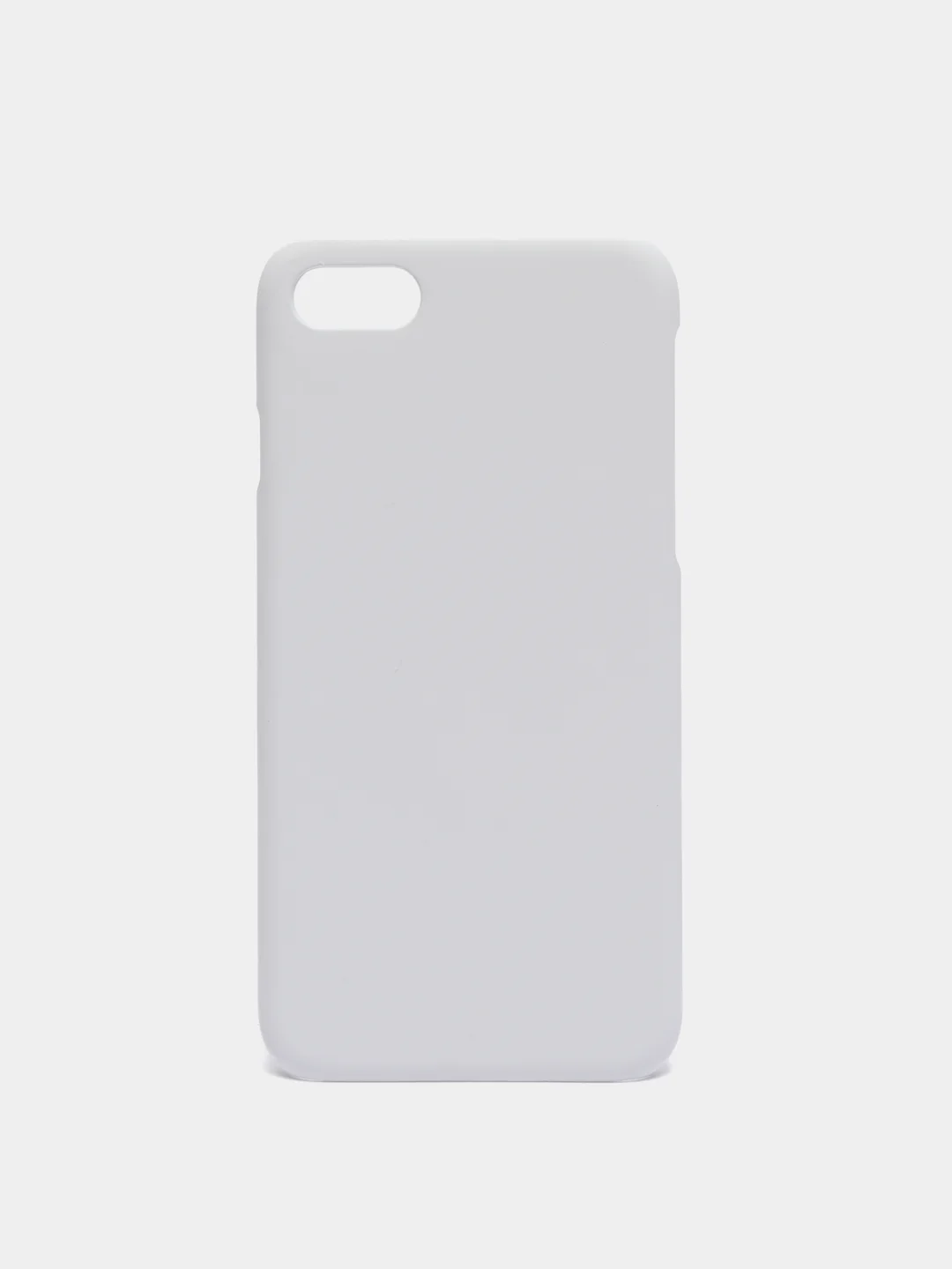 Белый чехол для iPhone 7/8, пластиковый, матовый
