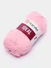Розовый пряжа YarnArt Ideal, 100% хлопок, 50 г, 170 м