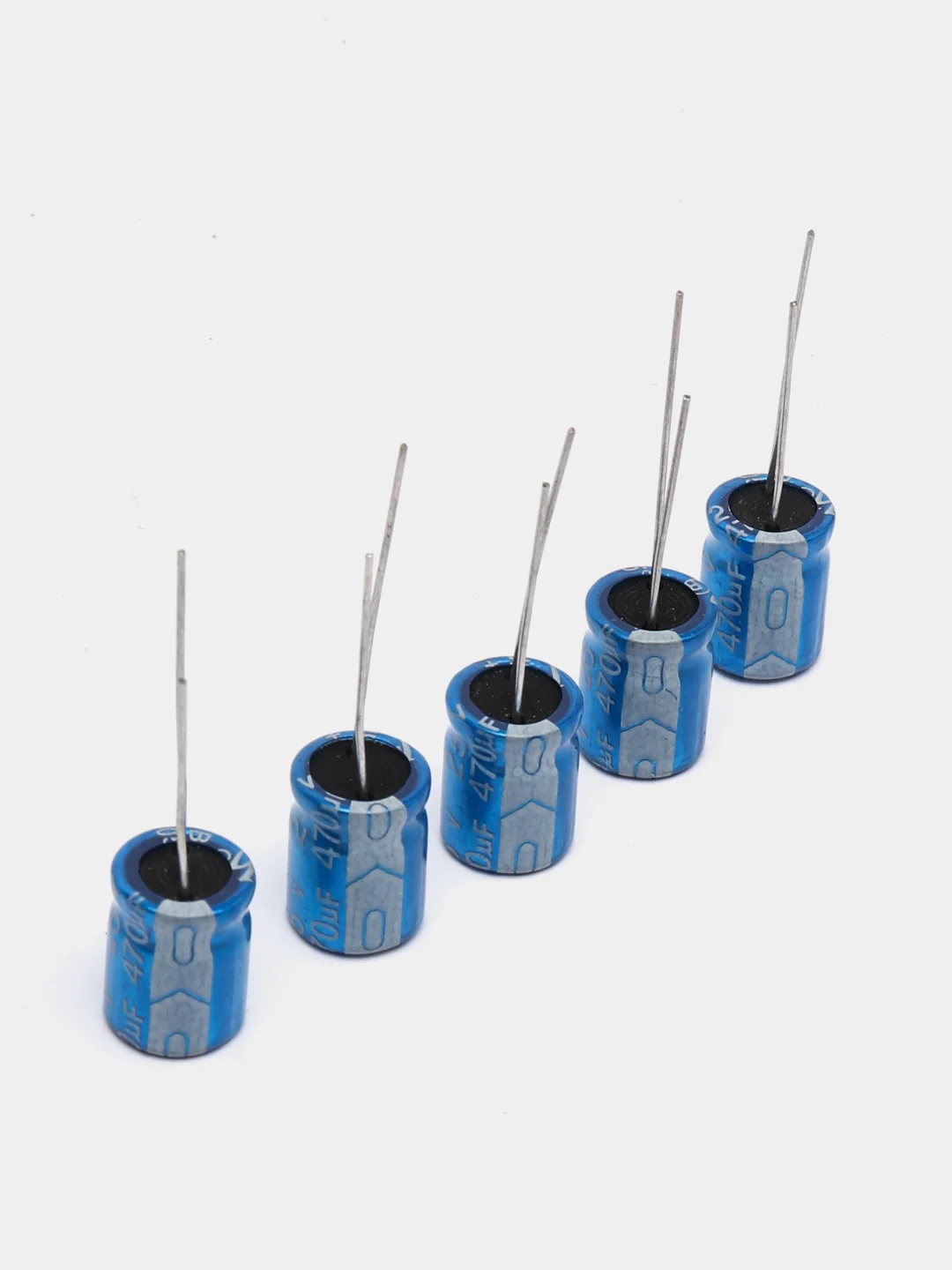 5 штук 470мкФ 25в Конденсатор электролитический 470UF 25V 105*C 10*12мм JB/JCCON