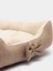 Бежевый лежанка Клампи "Эпоха" для собак и кошек, 65 x 50 х 17