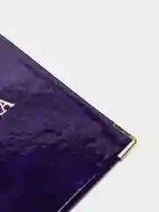Фиолетовый обложка на зачетную книжку, ПВХ