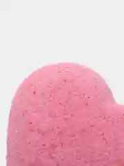 Розовый бомбочка для ванн With love, в форме сердца, 130 г