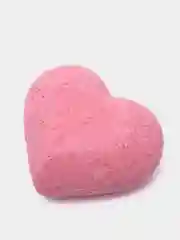 Розовый бомбочка для ванн With love, в форме сердца, 130 г