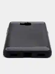 Черный силиконовый противоударный чехол для Huawei Y5 17
