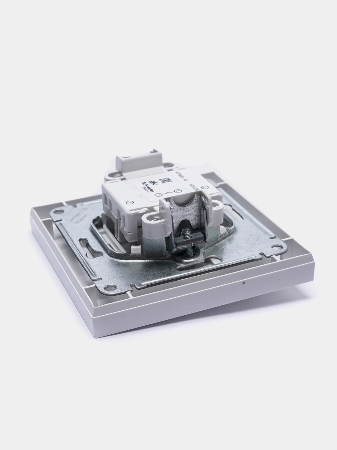 Выключатель одноклавишный Schneider Electric AtlasDesign, 10А, в сборе, белый, ATN000112