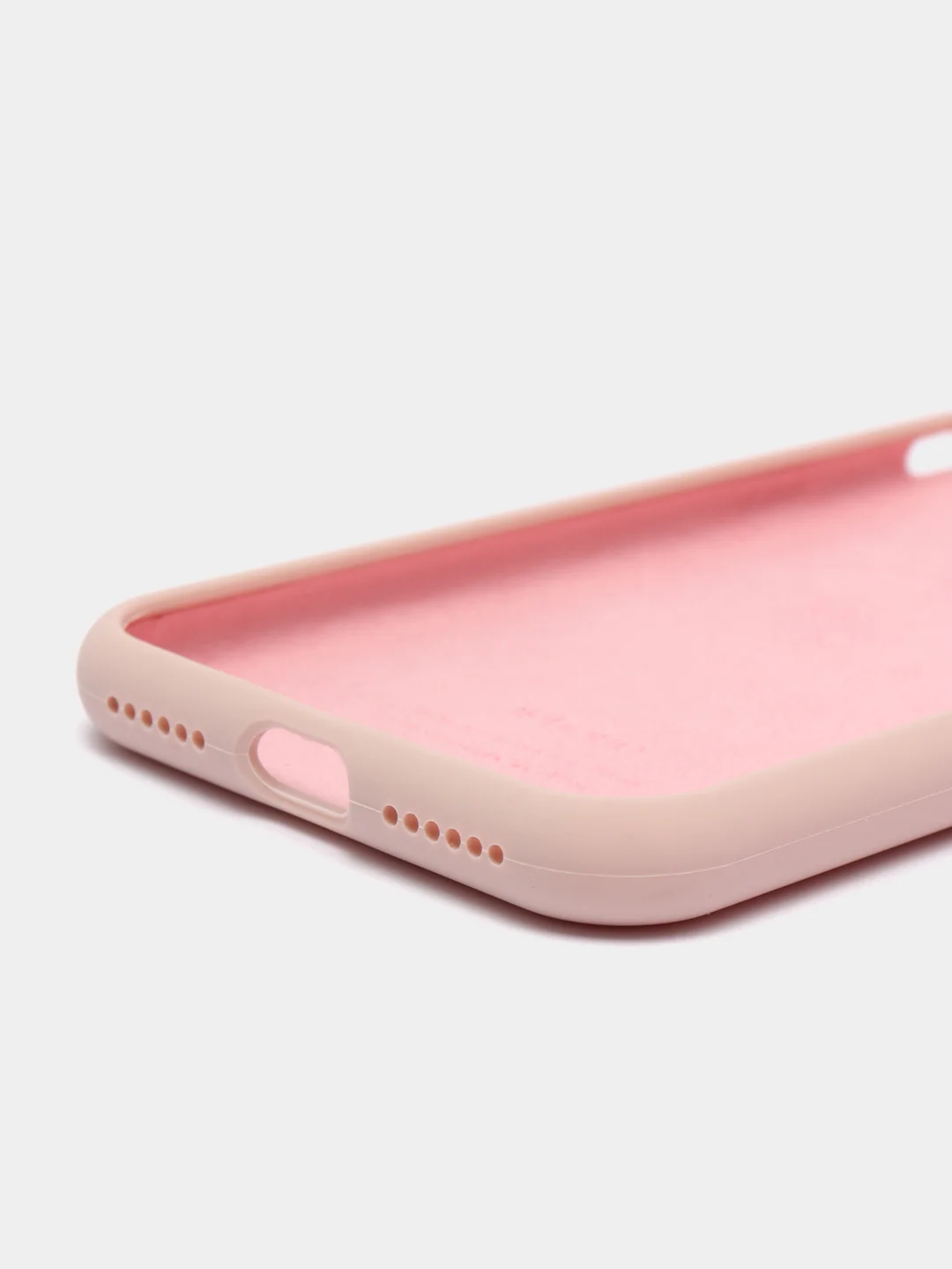 Розовый чехол для iPhone SE 2020, 7, 8, 7 Plus, 8 плюс силиконовый
