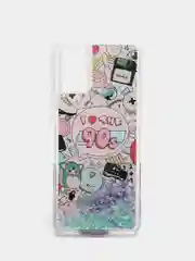 Фиолетовый чехол переливашка на SAMSUNG A02S,M02S