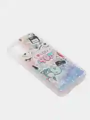 Фиолетовый чехол переливашка на SAMSUNG A02S,M02S