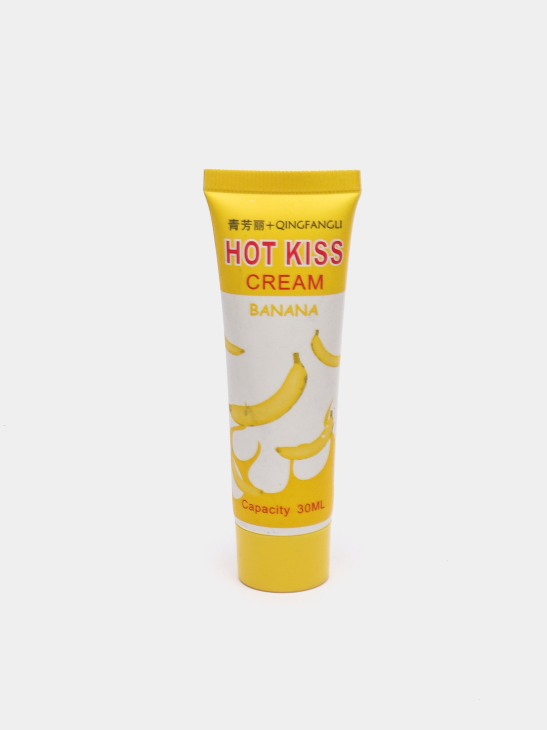 Интимная смазка Hot Kiss Cream на водной основе/ Лубрикант 30 мл/ аромат  Банана купить по цене 202 ₽ в интернет-магазине KazanExpress