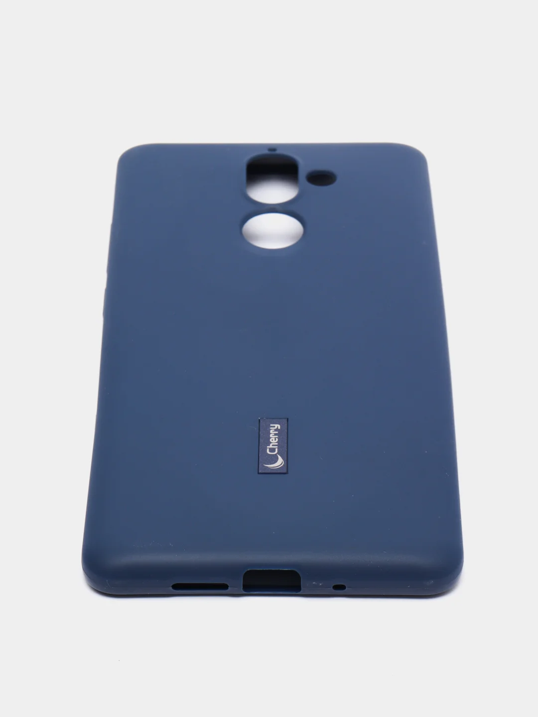 Синий меланж чехол для Nokia 6 2018/7 plus, силиконовый, однотонный
