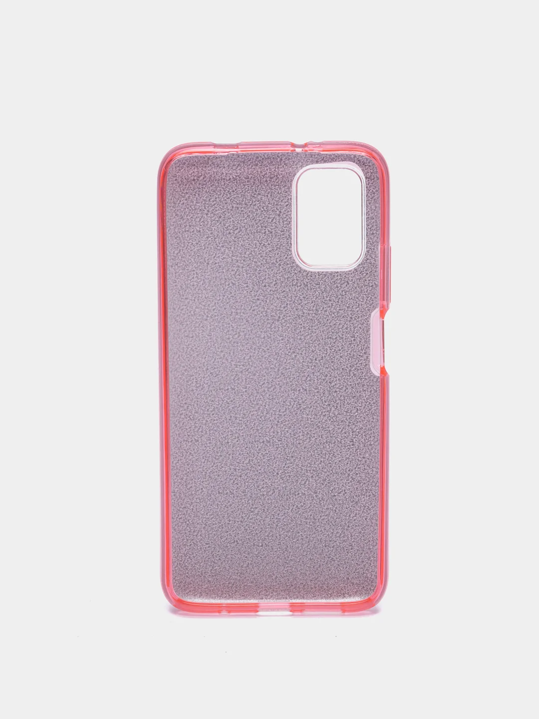 Розовый чехол Xiaomi Poco M3 блестящий сияющий, накладка c блёстками Поко М3