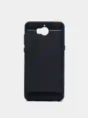 Синий меланж силиконовый противоударный чехол для Huawei Y5 17