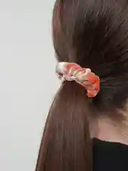 Карамельный резинка для волос бархатная