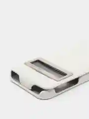 Белый чехол книжка Melkco Jacka ID Type для Apple iPhone 5/iPhone 5S/iPhone SE