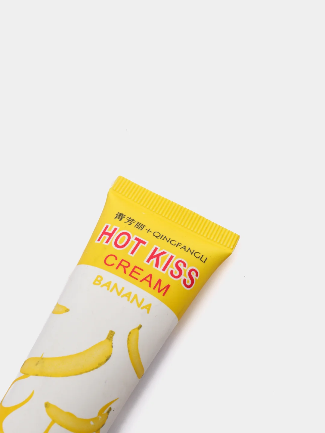 Интимная смазка Hot Kiss Cream на водной основе/ Лубрикант 30 мл/ аромат Банана