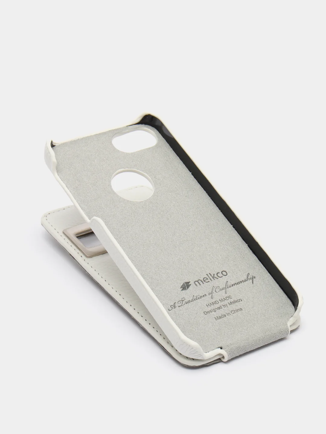 Белый чехол книжка Melkco Jacka ID Type для Apple iPhone 5/iPhone 5S/iPhone SE