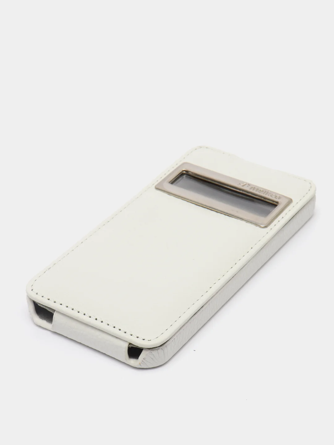 Белый чехол книжка Melkco Jacka ID Type для Apple iPhone 5/iPhone 5S/iPhone SE