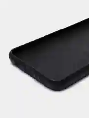 Черный чехол для Samsung M31 под кожу силиконовый