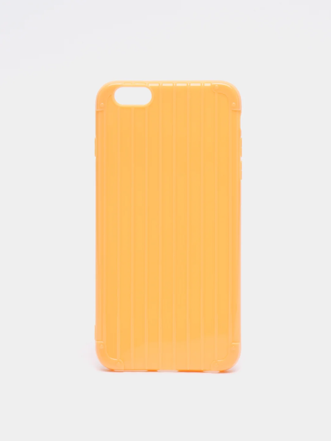 Желтый чехол для iPhone 6 / 6s, 6 / 6s Plus, 7 / 8, 7 / 8 Plus, X / XS, XS MAX, XR, 11, 11 Pro, 11 Pro Max, 8 цветов, силиконовый, ребристый