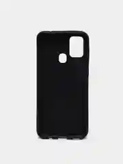 Зеленый чехол для Samsung M31 под кожу силиконовый