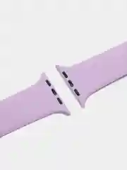 Лавандовый силиконовый ремешок для Apple Watch 3, 4, 5, 6, 7, SE на 38/42/40/44