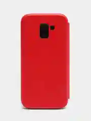Красный чехол книжка SAMSUNG J6 2018