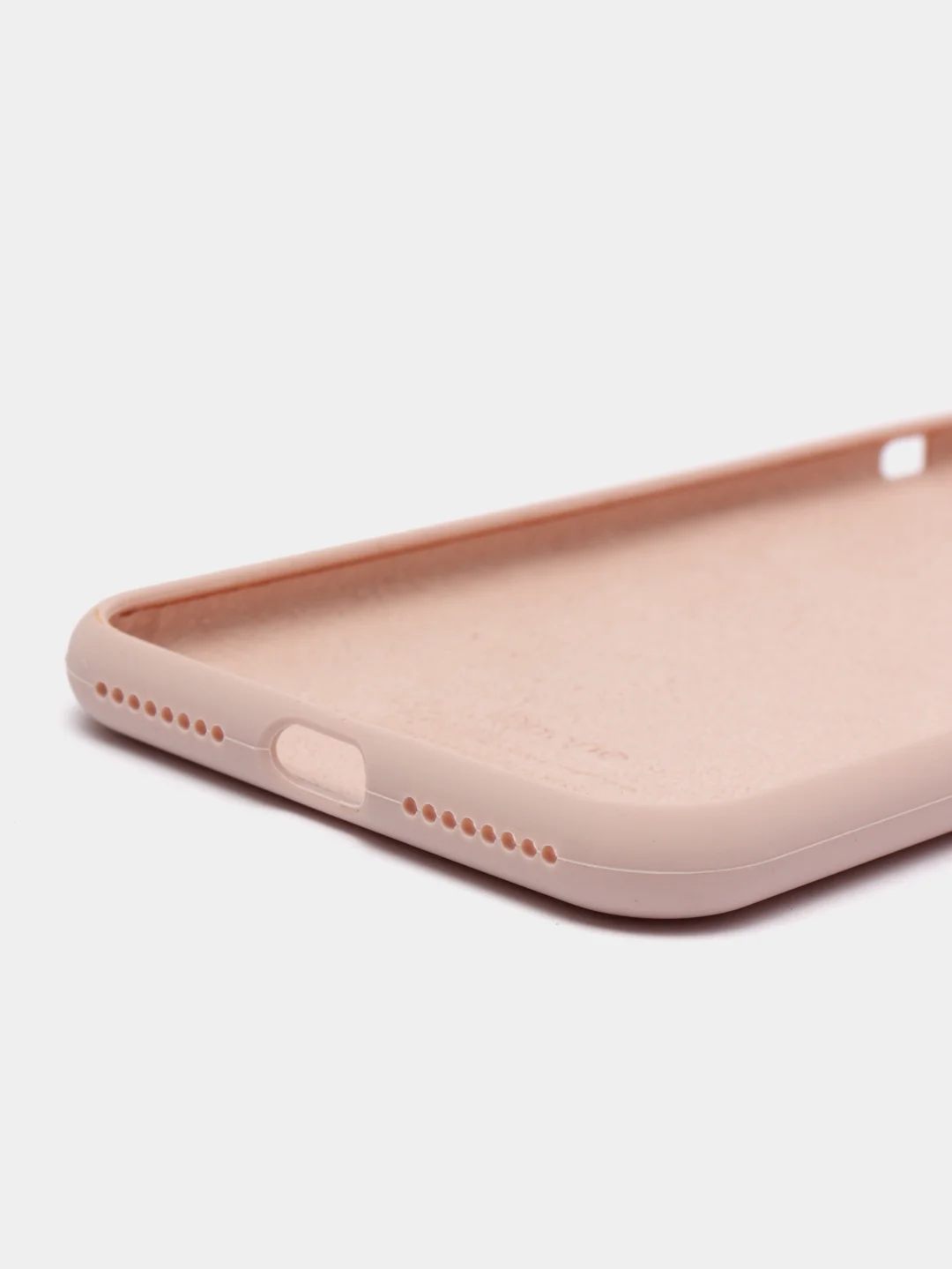 Розовый чехол для iPhone SE 2020, 7, 8, 7 Plus, 8 плюс силиконовый