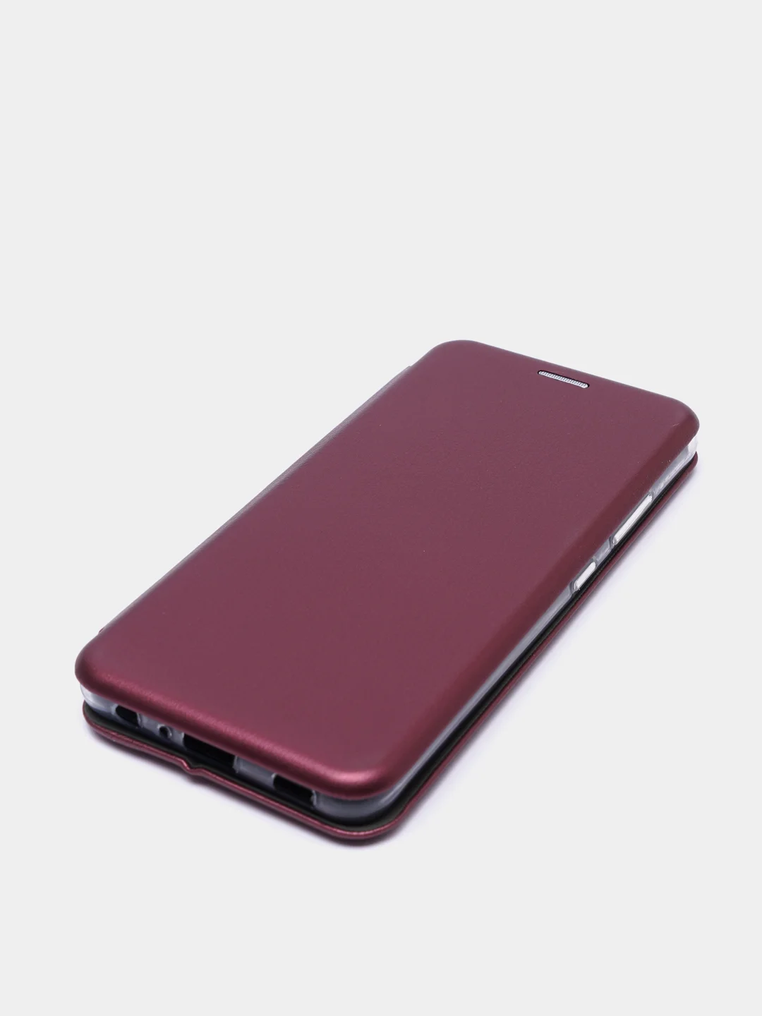 Багровый чехол книжка для Samsung A12, A22 / M32, A32, A02, A02S