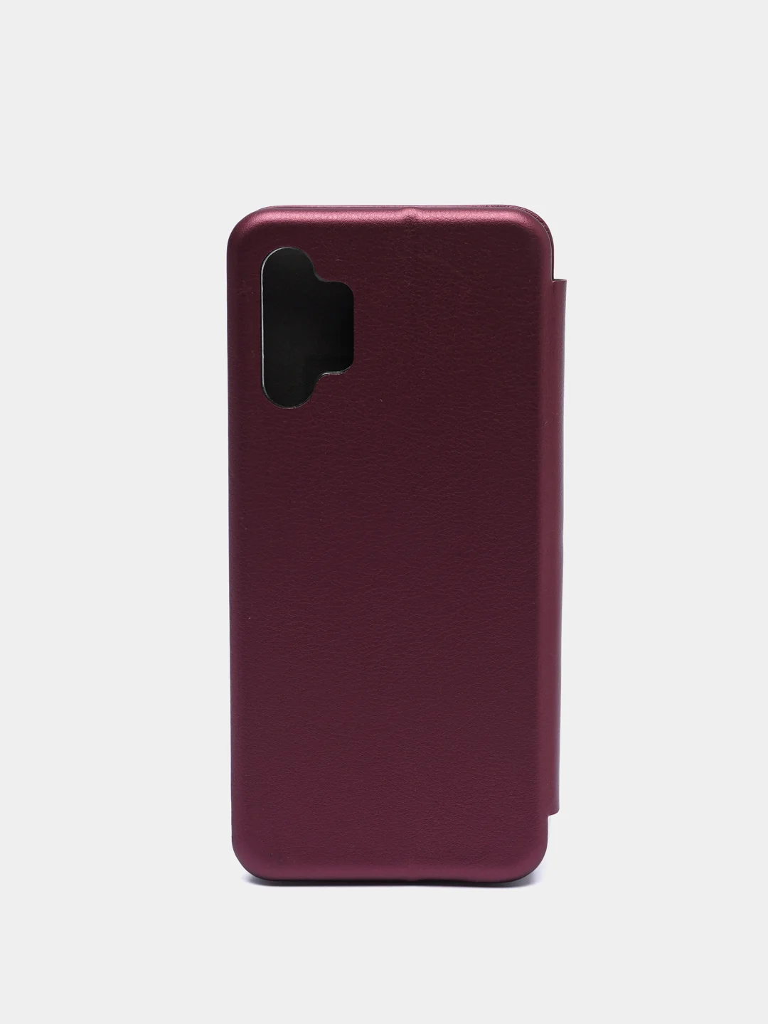Багровый чехол книжка для Samsung A12, A22 / M32, A32, A02, A02S