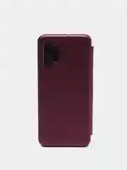 Багровый чехол книжка для Samsung A12, A22 / M32, A32, A02, A02S