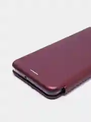 Багровый чехол книжка для Samsung A12, A22 / M32, A32, A02, A02S