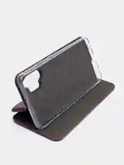 Багровый чехол книжка для Samsung A12, A22 / M32, A32, A02, A02S
