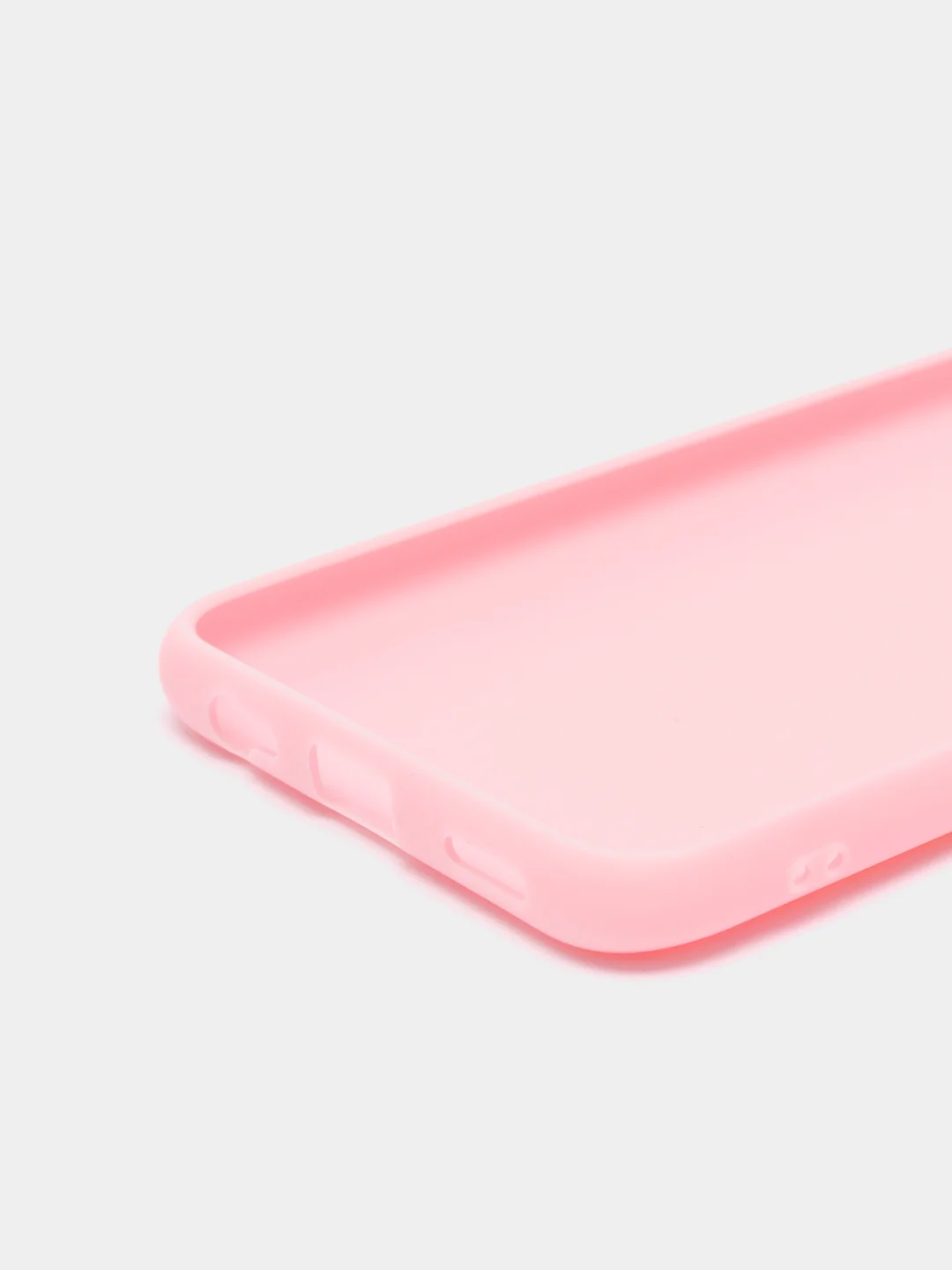 Розовый чехол для Xiaomi Redmi Note 9T, силиконовый, матовый, однотонный