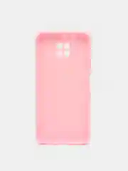 Розовый чехол для Xiaomi Redmi Note 9T, силиконовый, матовый, однотонный