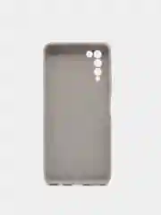 Серый чехол для Huawei Honor 10X Lite силиконовый, матовый, однотонный