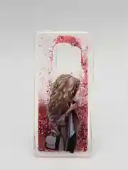 Тёмно-розовый чехол переливашка на SAMSUNG S9