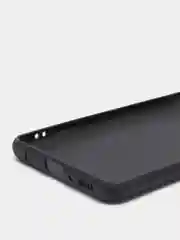 Угольный чехол Samsung Galaxy A41, Самсунг Галакси А41 черный, силиконовый