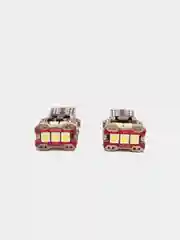 Белый габаритная светодиодная LED лампа для автомобиля W5W, W16W, T15, диоды на задний ход