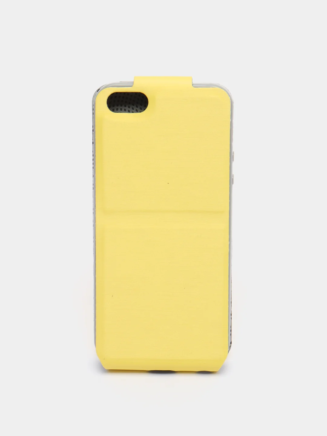 Желтый чехол-книжка для iPhone 5, 5S, SE